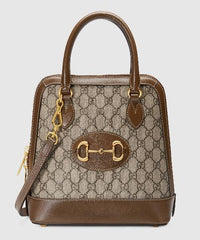 Gucci 1955 Horsebit Small Top Handle Bag GG Supreme