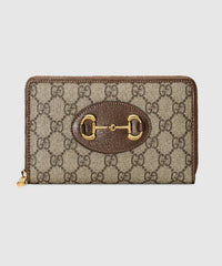 Gucci 1955 Horsebit Zip Around  Wallet