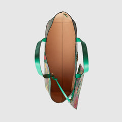 Gucci Ophidia GG Flora Medium Tote Green