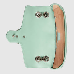 Gucci GG Marmont Small Shoulder Bag Pastel Green