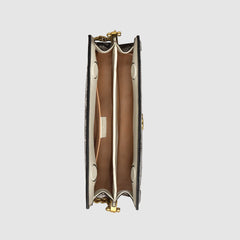 Gucci Ophidia Small Snakeskin Shoulder Bag Grey