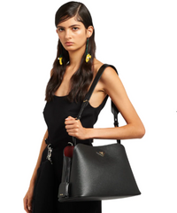 Prada Matinée Handbag Black