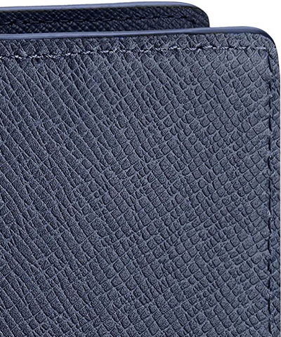 LV Taiga Leather Pocket Organizer Bleu Marine