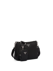 Prada Nylon Cross-Body Bag Black