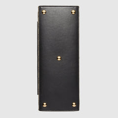 Gucci Padlock Small GG Top Handle Bag Beige/Ebony