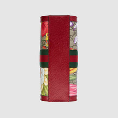 Gucci Ophidia GG Flora small tote bag red