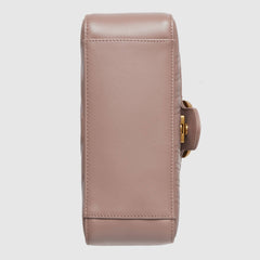 Gucci GG Marmont Mini Top Handle Bag Dusty Pink