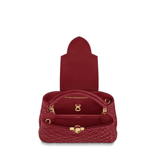 LV Capucines BB Rough Carmin
