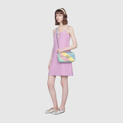 Gucci GG Marmont Small Shoulder Bag Multicolored Pastel