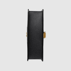 Gucci Sylvie Bee Star Small Shoulder Bag Black