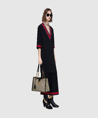 Gucci Padlock Medium GG Shoulder Beige/Ebony Black