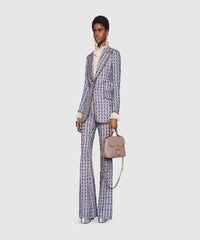 Gucci GG Marmont Small Top Handle Bag Dusty Pink Matelasé