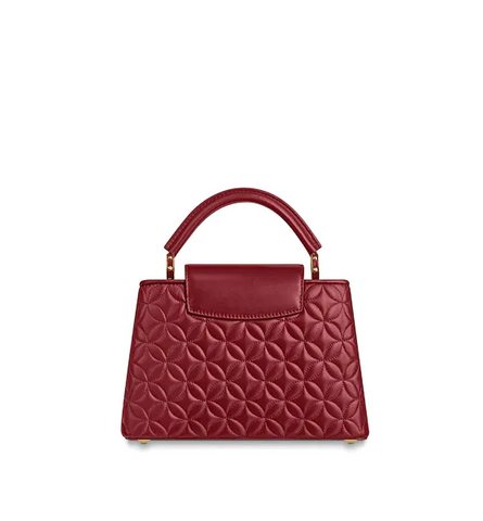 LV Capucines BB Rough Carmin
