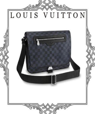 LV Matchpoint Messenger Damier Cobalt Canvas