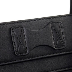 Celine Mini Luggage Handbag Crocodile Veins Leather with Calfskin Leather