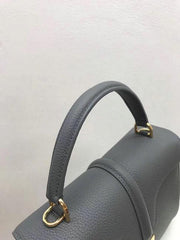 Celine Small 16 Bag In Grained Calfskin Medium Grey
