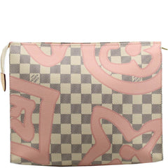 LV Toiletry Pouch 26 Damier Azur Canvas