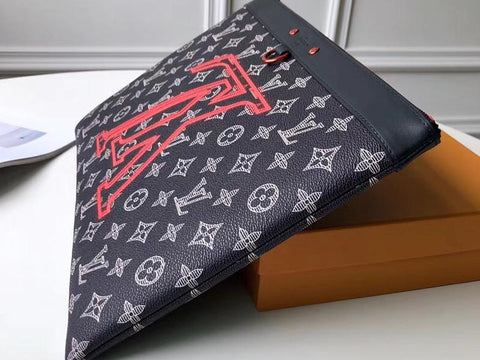 LV Discovery Pochette Monogram Upside Down Canvas