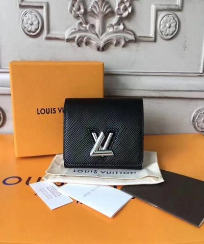 LV Twist Compact Wallet Epi Leather