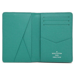 LV Pocket Organiser Taiga Monogram Vert