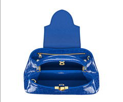 LV Capucines BB Crocodilien Brillant Ocean Blue