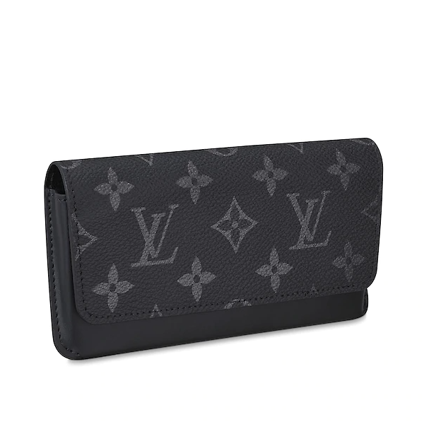 LV Glasses Case Monogram Eclipse Black