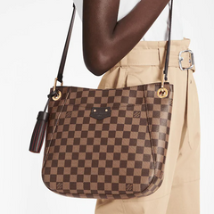 LV South Bank Besace Bag Damier Ebene