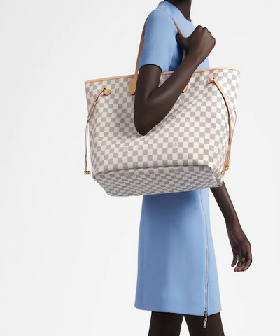 LV Neverfull GM Damier Azur