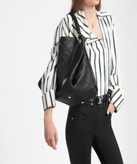 LV Artsy MM Monogram Empreinte Leather Noir