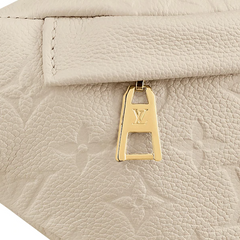 LV Monogram Empreinte Bumbag Creme Beige