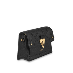LV Vavin Chain Wallet Monogram Empreinte Noir