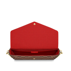 LV Pochette Felicie Damier Ebene
