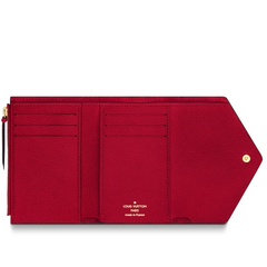 LV Zoé Wallet Monogram Empreinte Scarlet