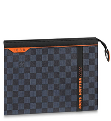 LV Pochette Voyage MM Damier Cobalt Canvas