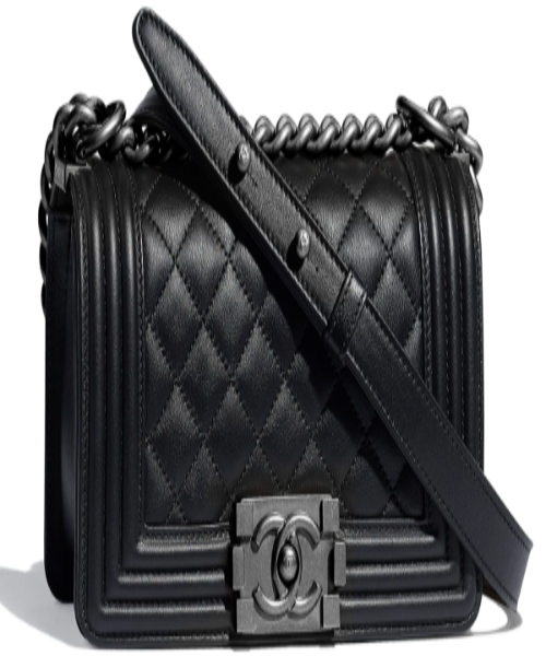 Chanel Boy Medium Handbag Black