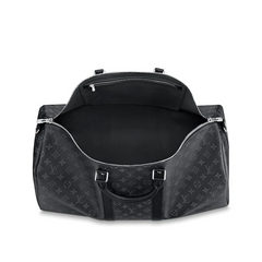 LV Keepall Bandouliere 55 Monogram Eclipse