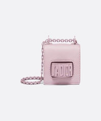 Mini J’Adior Pink Ultra Matte Flap Bag