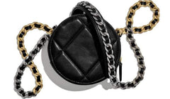 Chanel 19 Clutch With Chain Black