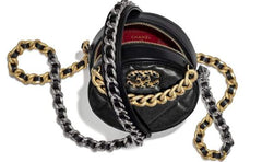 Chanel 19 Clutch With Chain Black