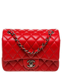Chanel Classic Medium Handbag Red