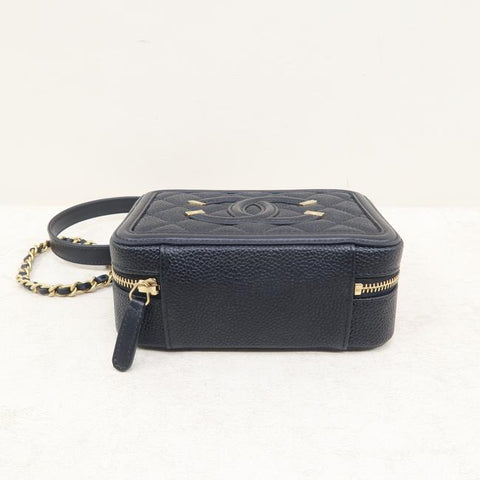 Chanel Small Vanity Case Black