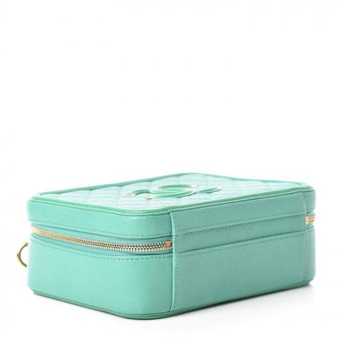 Chanel Medium Vanity Case Green