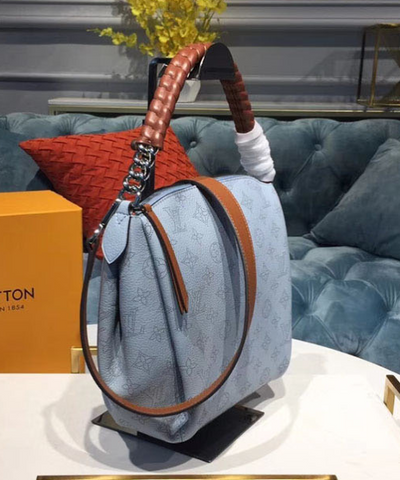 LV Babylone Chain BB Mahina Bleu Horizon Pumpkin