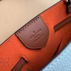 LV Girolata Handbag Mahina Bleu Horizon Pumpkin
