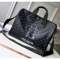 LV Speedy Bandouliere 40 Monogram Eclipse Canvas Vivienne