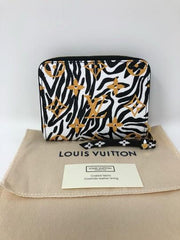 LV Jungle Zippy Coin Purse Giant Monogram Ivoire