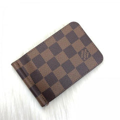 LV Pince Wallet Damier Ebene Brown