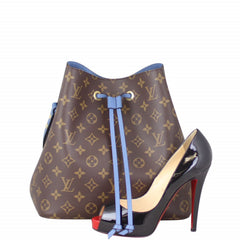 LV NéoNoé Bag Monogram Bleu Jean