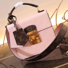 LV Spring Street Monogram Vernis Rose Ballerine
