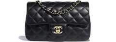 Chanel Classic Maxi Handbag Black Grained Calfskin Silver-Toned